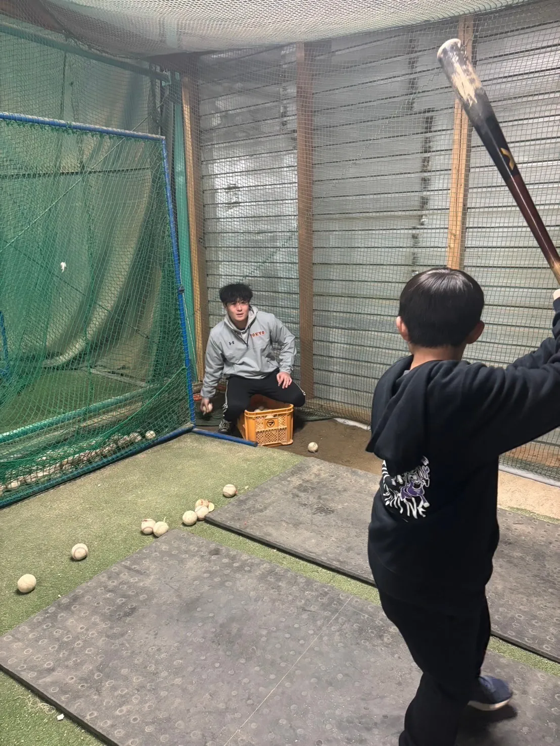 Tバッティングスペース