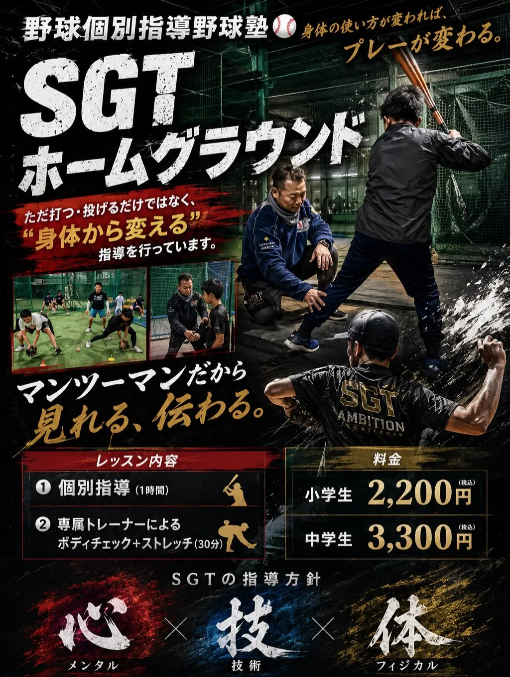⚾️ 身体の使い方が変われば、プレーが変わる。